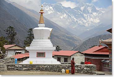 Tangboche is one of the most beautiful places in the world.