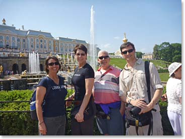 The team at The Peterhof Palace also referred as the