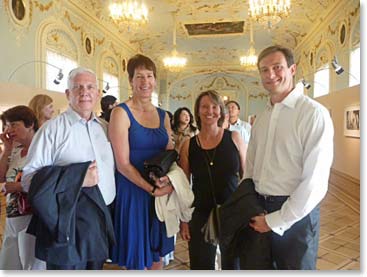 Tim, Teri, Margaret and Rafael at the ballet