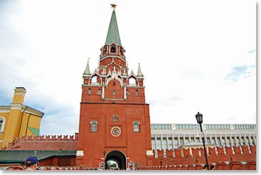 Entrance to the Kremlin, Red Square, Moscow