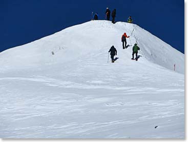 Arriving at the Summit