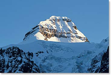 Condor de Cabeza with fresh snow