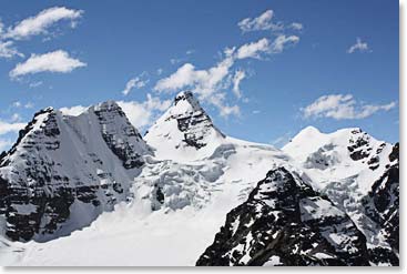 Cabeza de Condor covered in snow