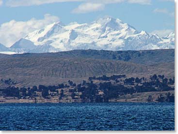 The Ancohuma mountain range