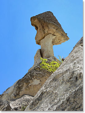 Stunning rock formation, it looks like the top part was added later to the main rock