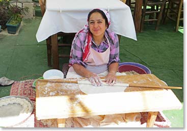 Baklava’s preparation in progress