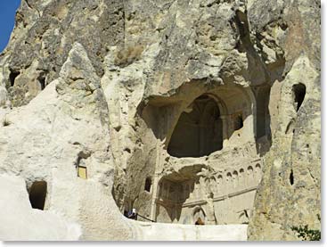 Karanlik Kilise (Dark Church) at the Goreme Open air museum