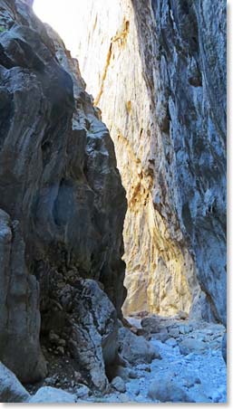 Stunning rock formations