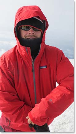 Jack Sibley III on the summit of Mount Ararat