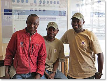 Our Berg Adventures Guides ready to start the adventure!