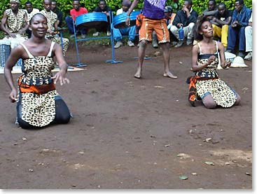 What a great way to celebrate our successful summit of Kilimanjaro with some beautiful dancing.
