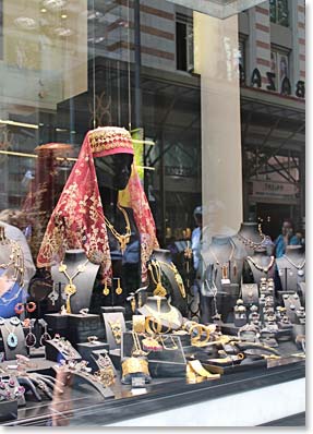 Even along the streets we found places to shop.