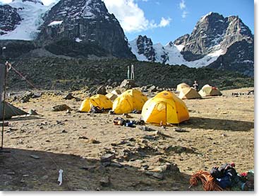 Condoriri Base Camp