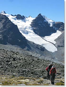 Hiking to Cerro Austria for an acclimatization hike