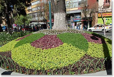 The colorful streets of La Paz are always a good place to learn about and enjoy the Bolivian culture.