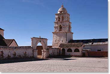 Capilla Sixtina de Curahuara de Carangas; a church built in the 1500’s that is still active.