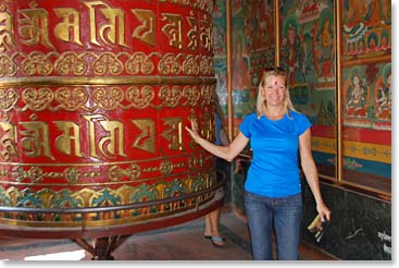 Finally we visited Boudha, Kathmandu’s largest Buddhist stupa, and one of the most important Buddhist  centers in all of South Asia.