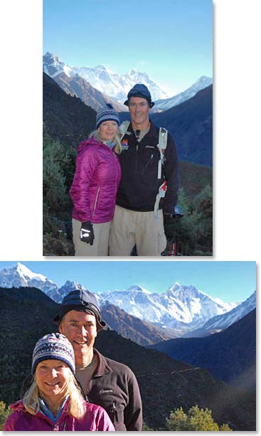 Keely and Scot at the National Park overlook