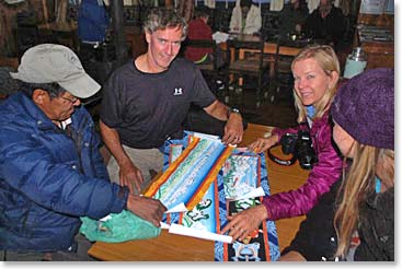 We met Ang Pasang Sherpa, who lost his fingers to frostbite on a climbing expedition.