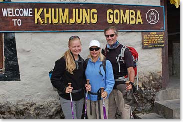 Our last stop of the day was at Khumjung Monastery.