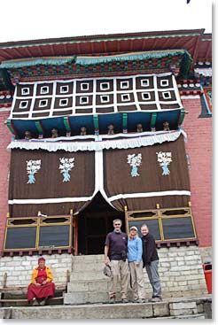The world famous Tangboche Monastery 