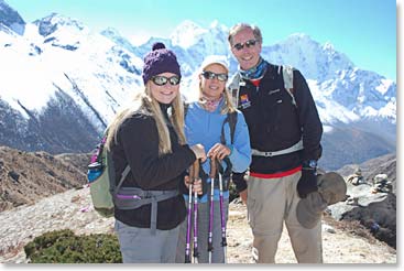 The Sellers are looking great above 14,000ft.