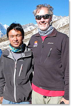 Scot’s climbing Sherpa for Island Peak is Sandu Dorjee, four time summitter of Mount Everest. Sandu knows Island Peak well and will be an excellent guide.
