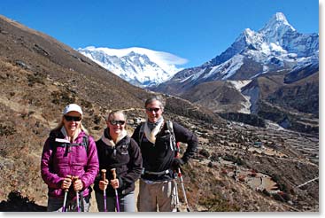 Pangboche is unforgettably beautiful, with Everest, Lhotse and Ama Dablam rising above town.