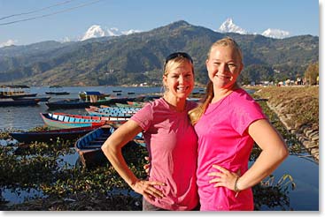 Lakeside walks and activities are always enjoyable in Pokhara .