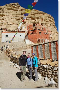 Before leaving Chosar we visited the monastery.