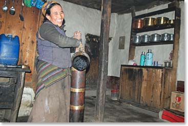 Lo Mantang kitchens have not changed much over the years.