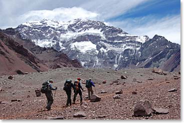 Our trek to Plaza Francia