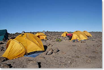 Waking up at Karanga Camp