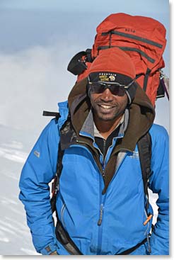 Emmanuel our lead guide for the climb is amazing!