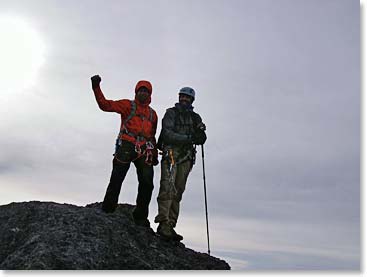 Summit success! Congratulations team for making to the summit of Carstensz Pyramid  16,023ft/4,884m