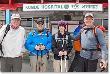 A visit to the Khunde Hospital