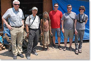 We arrived in Kathmandu to explore the famous city and to meet new friends.