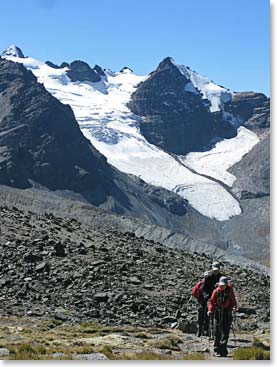 Our acclimatization hike to Cerro Austria