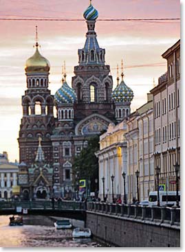 Later we walked around our hotel.  We saw the Church of Spilled Blood with it’s classic “onion dome styling” like St Basils in Moscow.