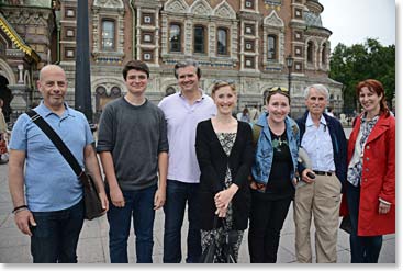 The team, minus Don, who went to meet some friends who live in St.Petersburg