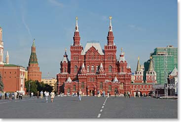 Entering the Red Square