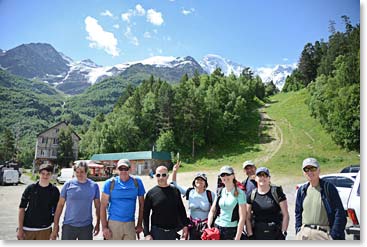 We are in the mountains now!  Cheget,  July 2nd, 2014.