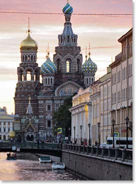 We had a great tour day in St. Petersburg and saw many famous sites.