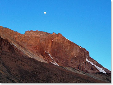 Each day the moon gets bigger and brighter!