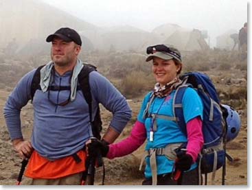 Amanda and Rick arrive at Karanga Ca.