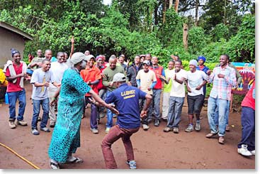 Dancing lessons from Chaga Boy