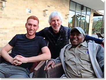 Jordan, Jon and Amos meet together for a Safari briefing where they learn about what is to come in the days ahead.