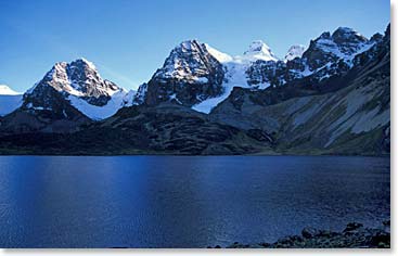 The beautiful lake near our Base Camp