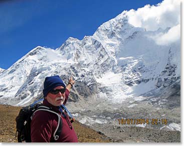 Amazing views of Everest from Kala Patar