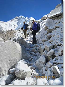 Quickly moved to the Nepali Hills